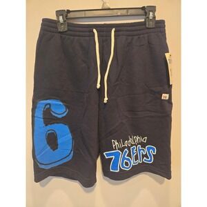 Philadelphia 76ers Men's After School Special‎ Black Soft Shorts Medium NWT